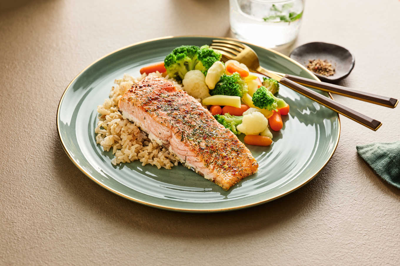 Healthy, quick, and easy dinner