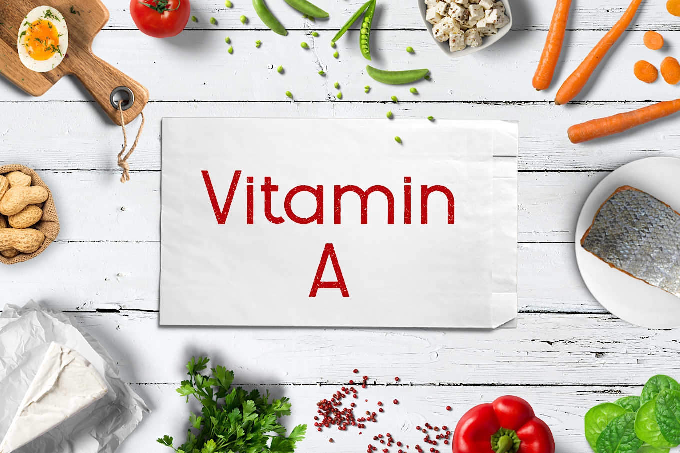 Vitamin A foods for skin